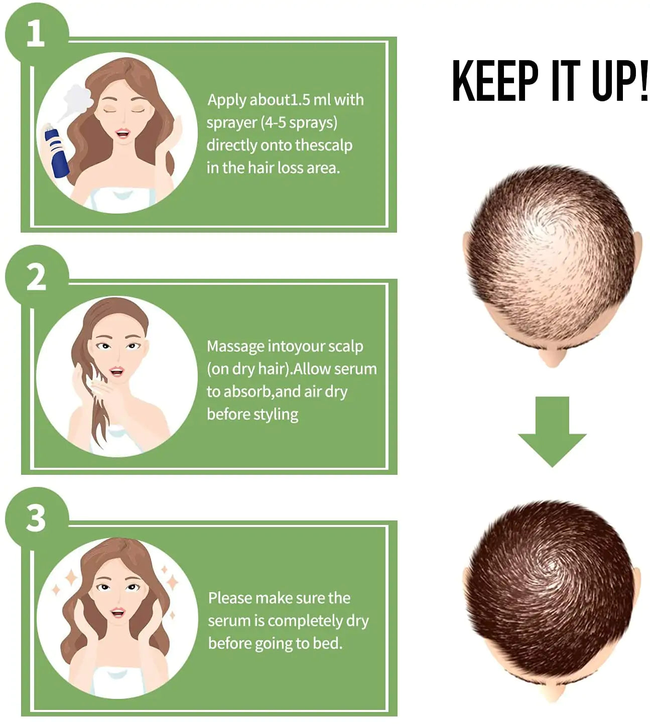 Ginger Hair Stengthening Spray