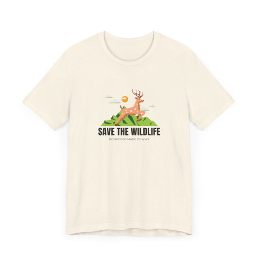 High Quality Unisex Tee (Donations to the World Wildlife Fund)